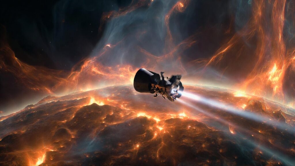 sonda parker en el sol