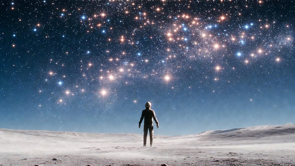 Soledad astronauta solitario