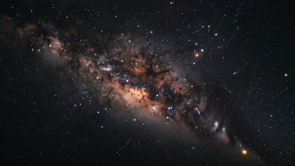 galaxia llena de vida