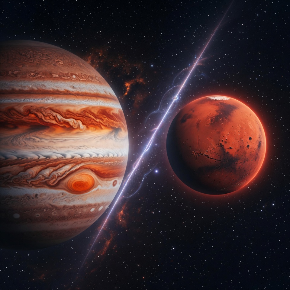 jupiter - Marte