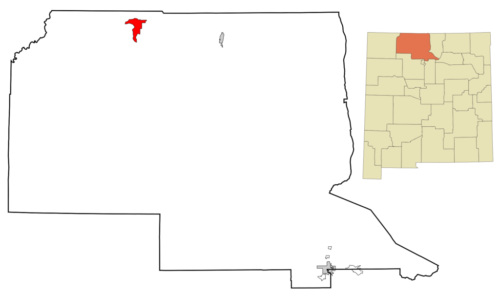 mapa dulcde new mexico