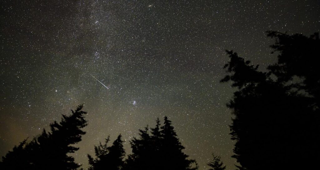 Perseid meteor shower