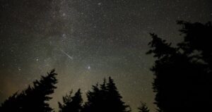 Perseid meteor shower