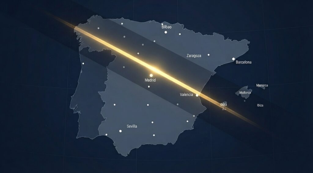 mapa españa eclipse